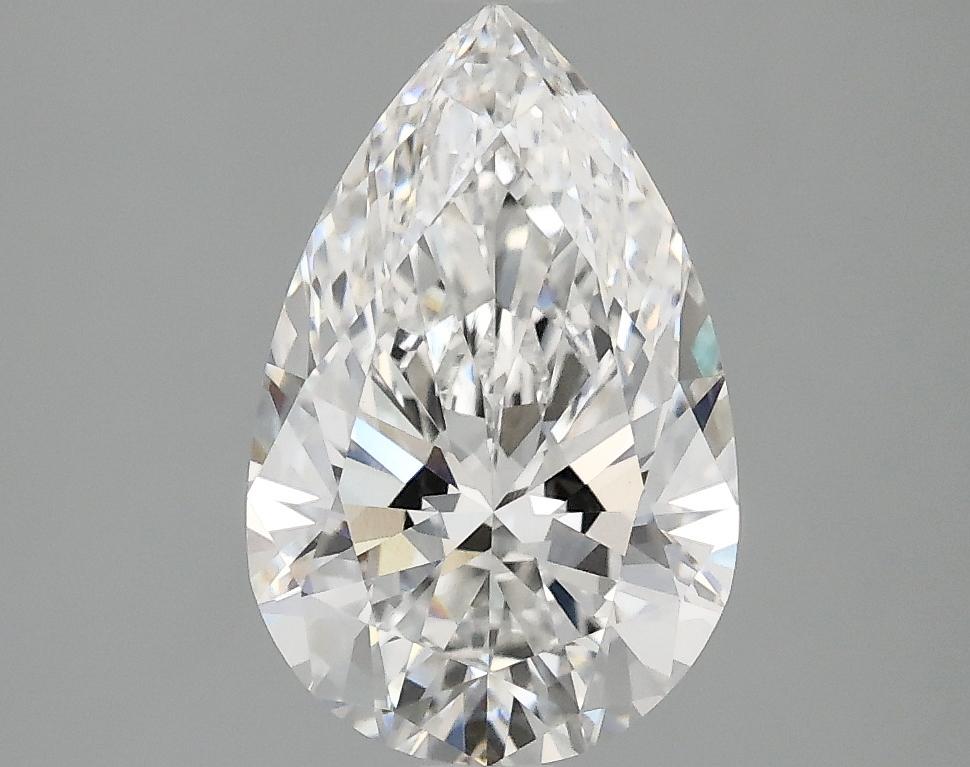 2.03 Carat Pear Shaped Ideal Cut VVS2 IGI Certified Lab Grown Diamond