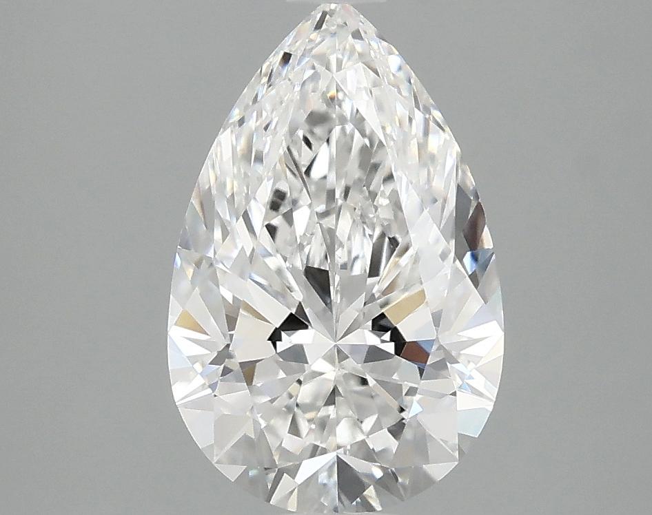2.09 Carat Pear Shaped Ideal Cut VVS2 IGI Certified Lab Grown Diamond