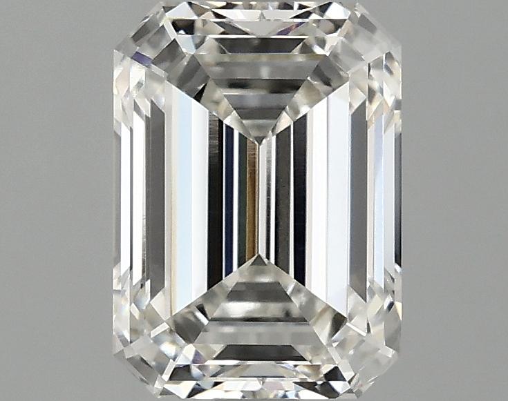 2.1 Carat Emerald Shaped Excellent Cut VVS2 IGI Certified Lab Grown Diamond