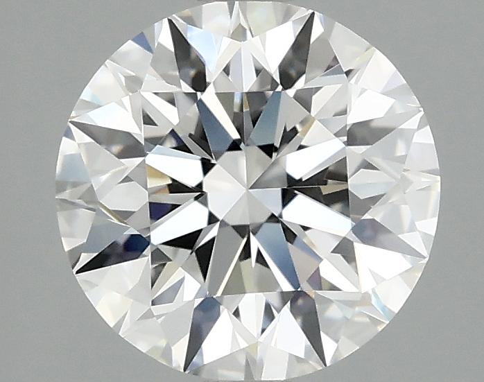 2.05 Carat Round Shaped Excellent Cut VVS2 IGI Certified Lab Grown Diamond