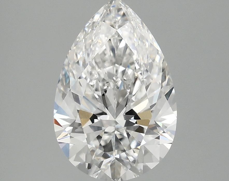 2.03 Carat Pear Shaped Excellent Cut VVS2 IGI Certified Lab Grown Diamond