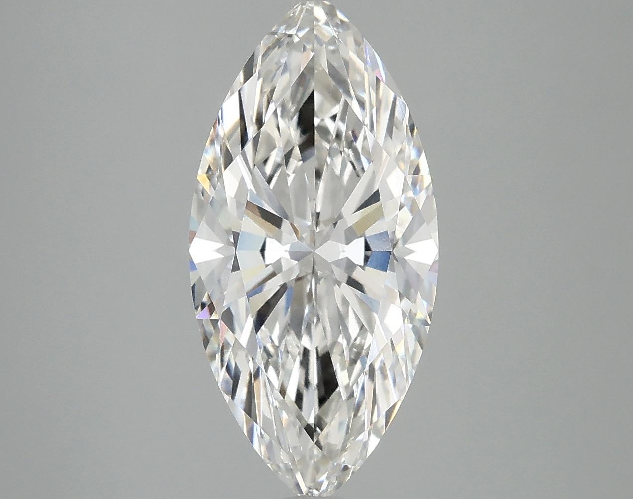 3.06 Carat Marquise Shaped Excellent Cut VS1 IGI Certified Lab Grown Diamond