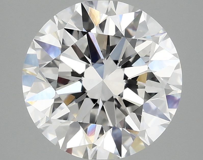 3.07 Carat Round Shaped Ideal Cut VVS2 IGI Certified Lab Grown Diamond