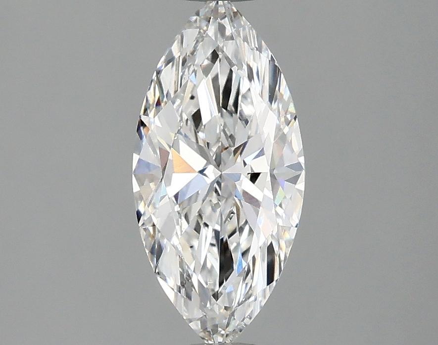 0.97 Carat Marquise Shaped Excellent Cut VVS2 IGI Certified Lab Grown Diamond