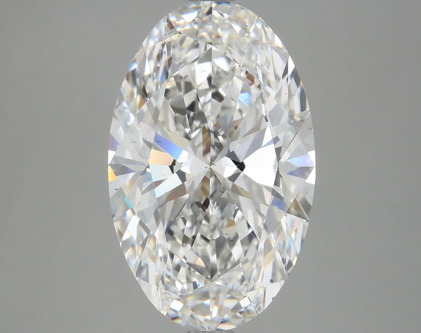 4.71 Carat Oval Shaped Excellent Cut SI1 IGI Certified Lab Grown Diamond
