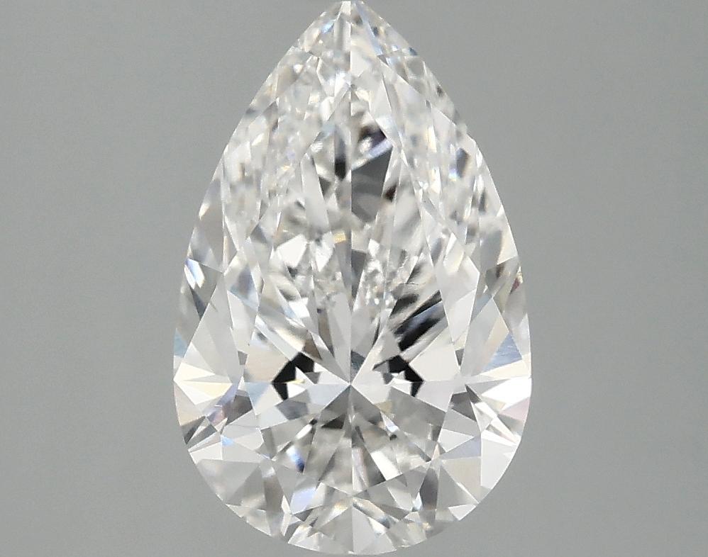 2.5 Carat Pear Shaped Ideal Cut VS1 IGI Certified Lab Grown Diamond