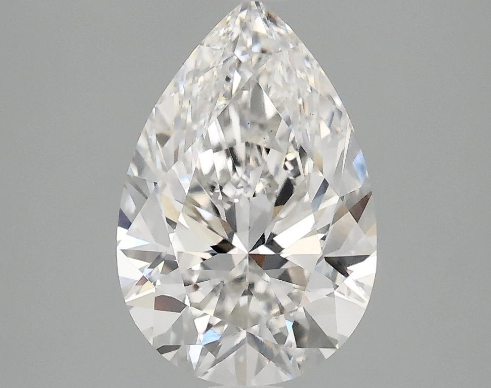 2.5 Carat Pear Shaped Excellent Cut VS1 IGI Certified Lab Grown Diamond