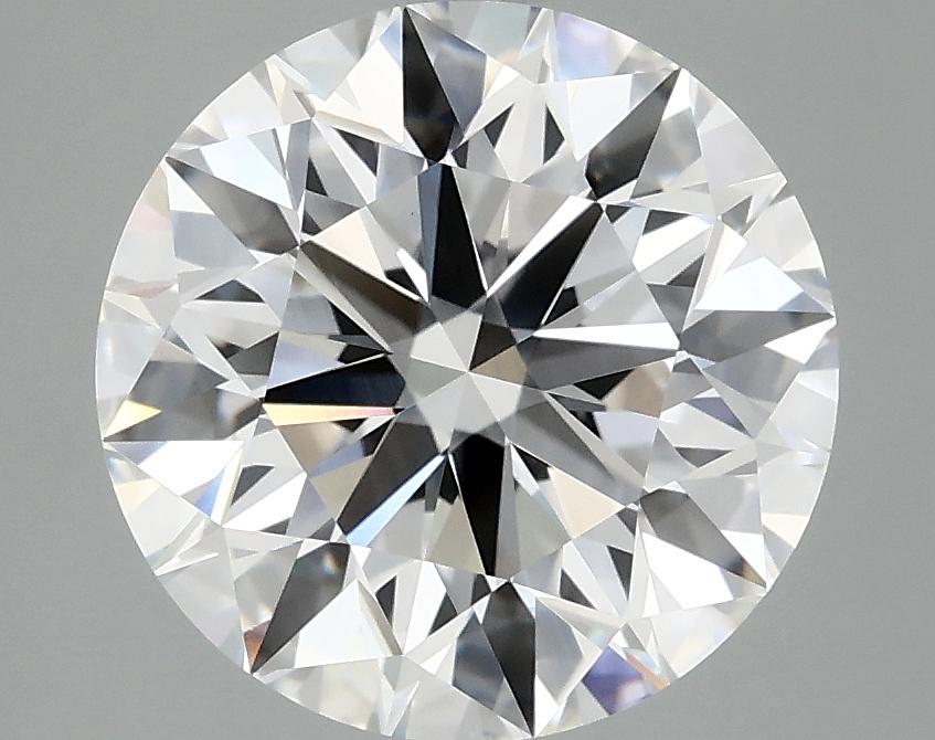4.04 Carat Round Shaped Excellent Cut VVS2 IGI Certified Lab Grown Diamond
