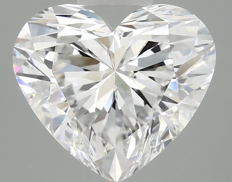3.1 Carat Heart Shaped Ideal Cut VVS2 IGI Certified Lab Grown Diamond