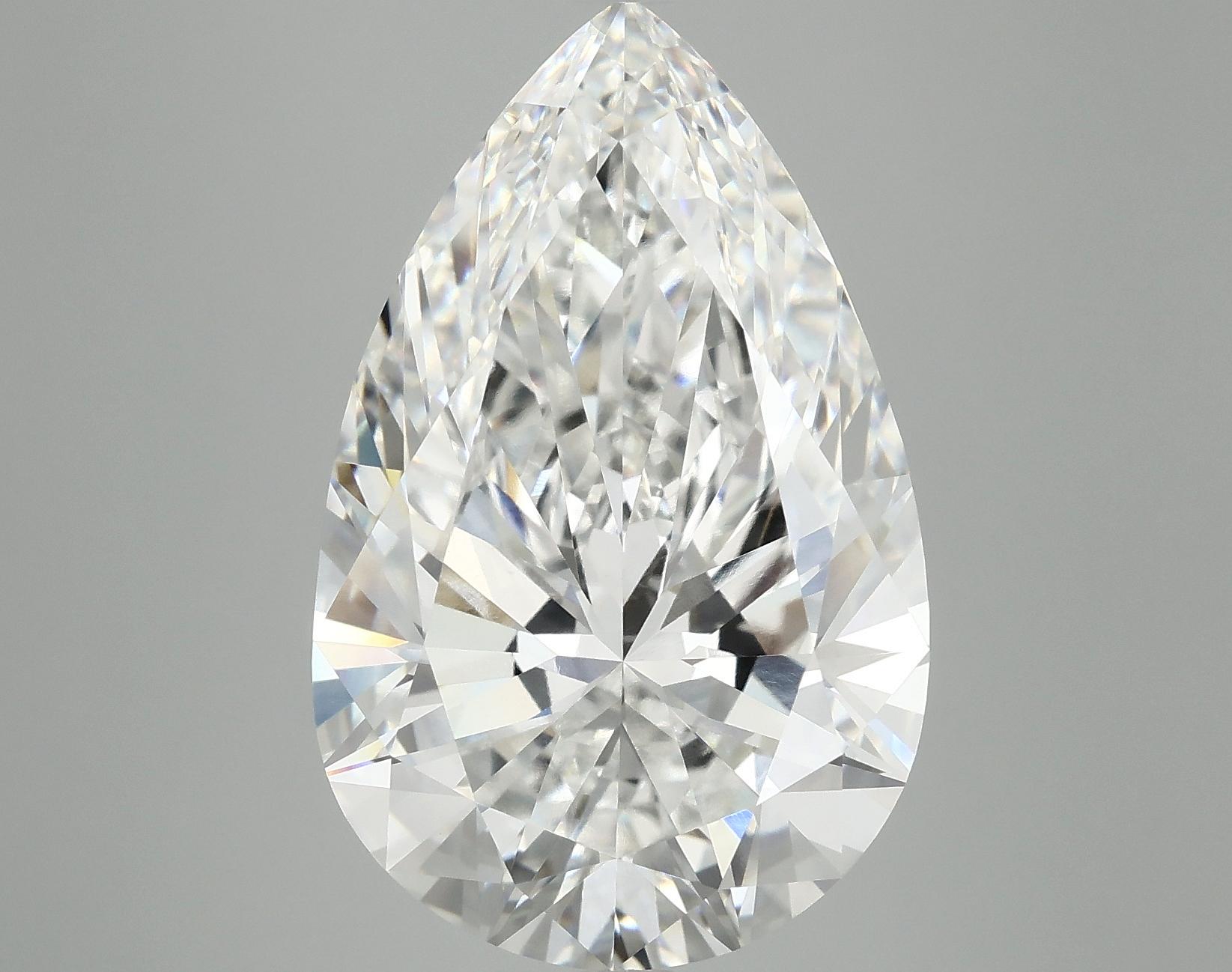 10.23 Carat Pear Shaped Ideal Cut VVS2 IGI Certified Lab Grown Diamond