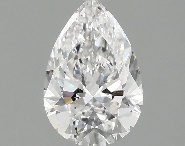 0.98 Carat Pear Shaped Excellent Cut VVS2 IGI Certified Lab Grown Diamond