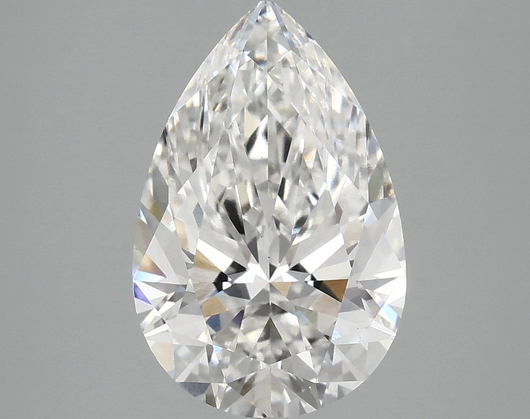 3.09 Carat Pear Shaped Ideal Cut VS1 IGI Certified Lab Grown Diamond