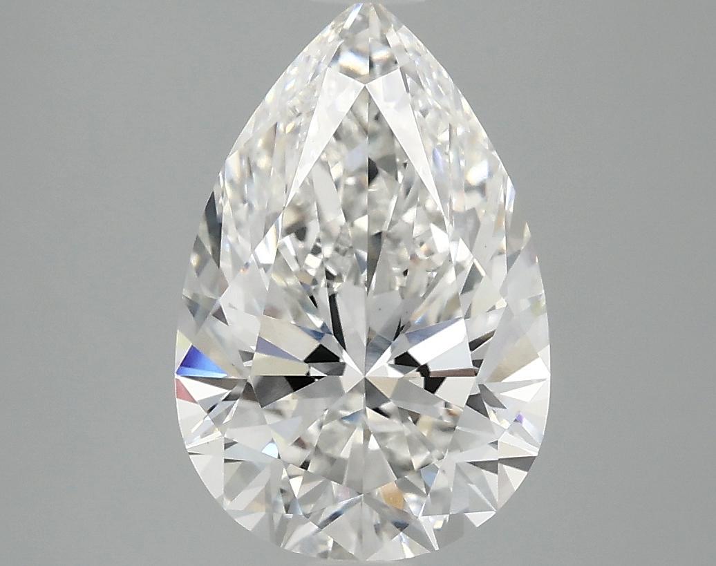 3.06 Carat Pear Shaped Excellent Cut VS1 IGI Certified Lab Grown Diamond