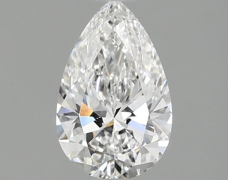 0.98 Carat Pear Shaped Ideal Cut VVS2 IGI Certified Lab Grown Diamond