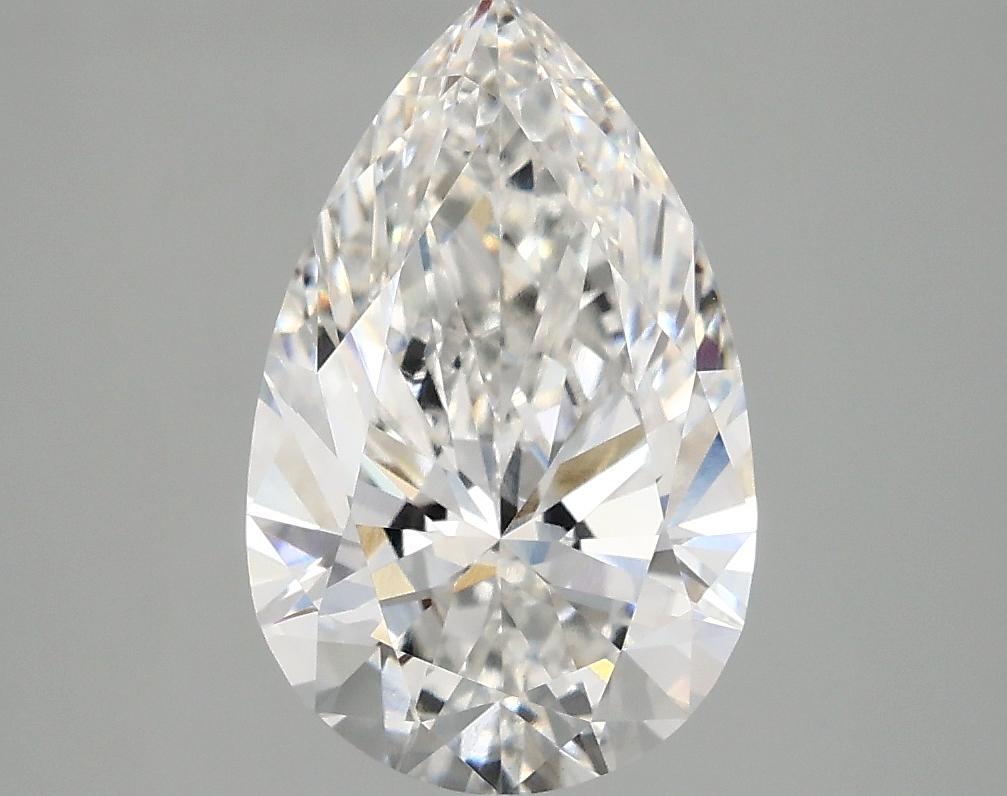2.55 Carat Pear Shaped Ideal Cut VVS2 IGI Certified Lab Grown Diamond