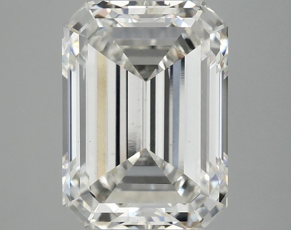 5.04 Carat Emerald Shaped Excellent Cut VS2 GSI Certified Lab Grown Diamond