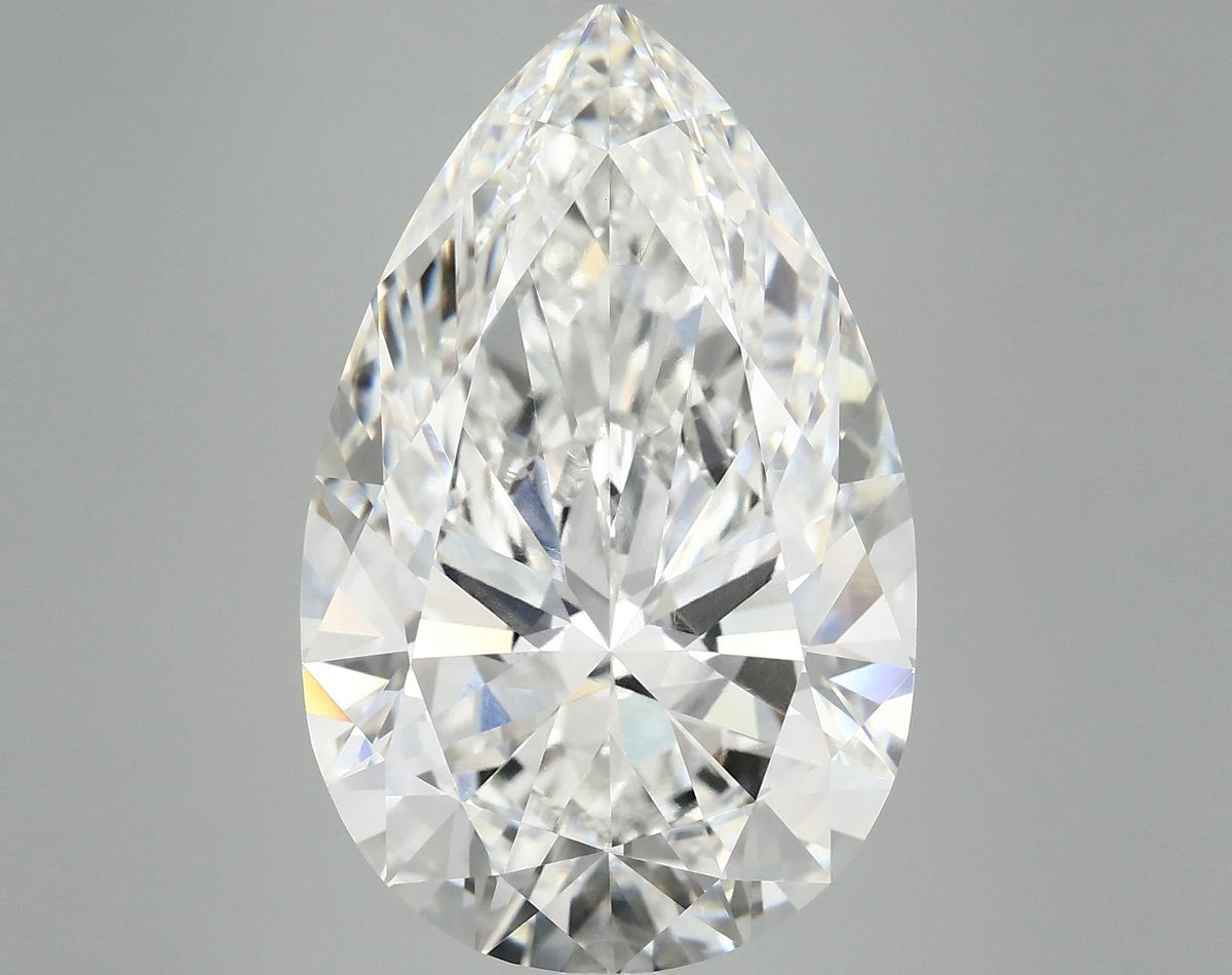 10.75 Carat Pear Shaped Ideal Cut VVS2 IGI Certified Lab Grown Diamond