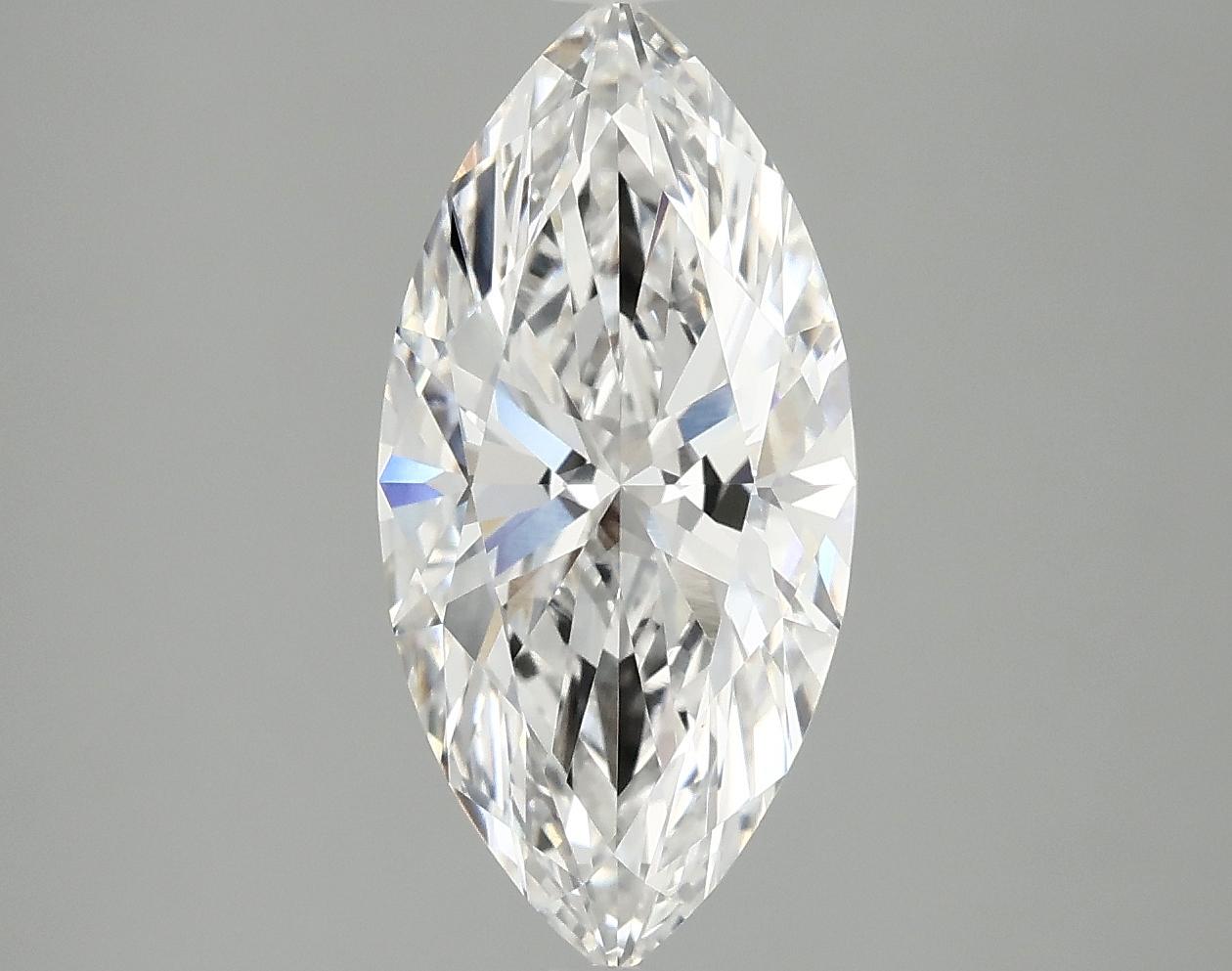 2.07 Carat Marquise Shaped Excellent Cut VS1 IGI Certified Lab Grown Diamond