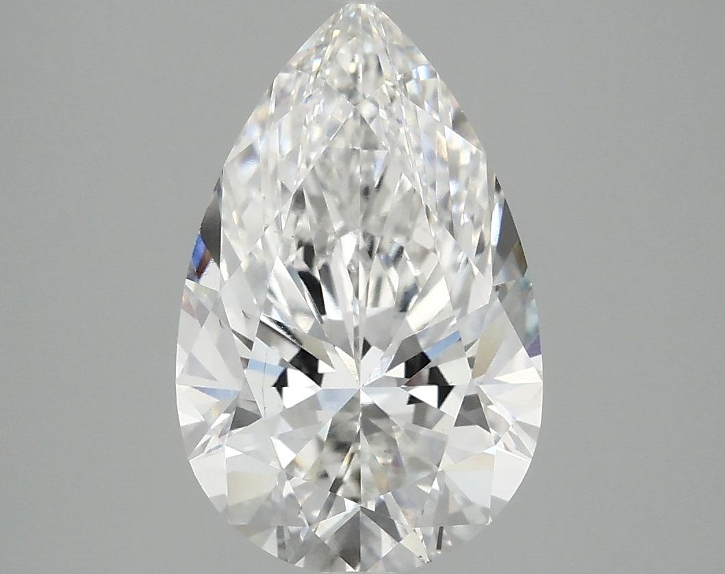 3.02 Carat Pear Shaped Ideal Cut VS2 IGI Certified Lab Grown Diamond