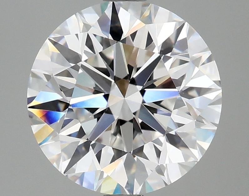 3.06 Carat Round Shaped Excellent Cut VVS2 IGI Certified Lab Grown Diamond
