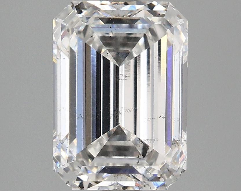 3.03 Carat Emerald Shaped Ideal Cut SI1 IGI Certified Lab Grown Diamond