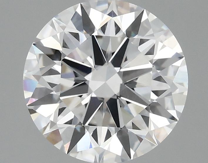 2.09 Carat Round Shaped Ideal Cut VVS2 IGI Certified Lab Grown Diamond