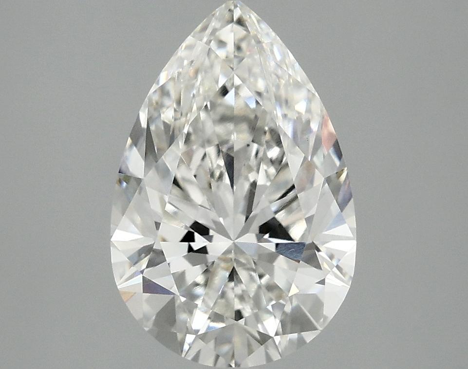 2.41 Carat Pear Shaped Excellent Cut VVS2 IGI Certified Lab Grown Diamond