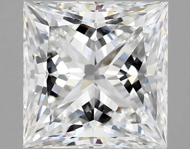 2.07 Carat Princess Shaped Ideal Cut VS1 IGI Certified Lab Grown Diamond