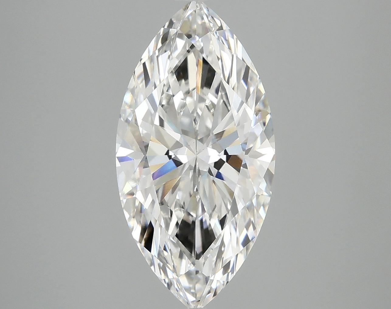 3.2 Carat Marquise Shaped Ideal Cut VS1 IGI Certified Lab Grown Diamond