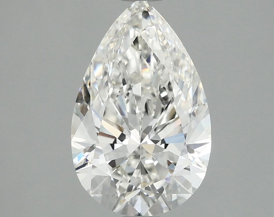 2.08 Carat Pear Shaped Ideal Cut VVS2 IGI Certified Lab Grown Diamond