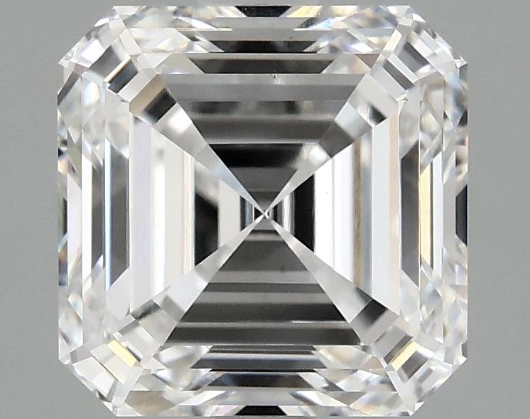 2.06 Carat Asscher Shaped Ideal Cut VS1 IGI Certified Lab Grown Diamond