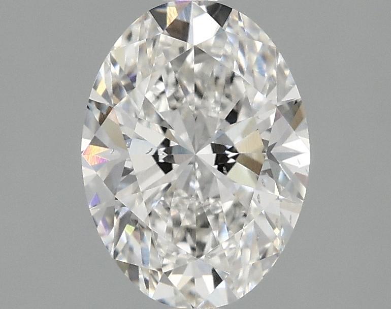 1.58 Carat Oval Shaped Excellent Cut SI1 IGI Certified Lab Grown Diamond
