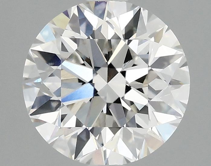 2.05 Carat Round Shaped Excellent Cut VVS2 IGI Certified Lab Grown Diamond