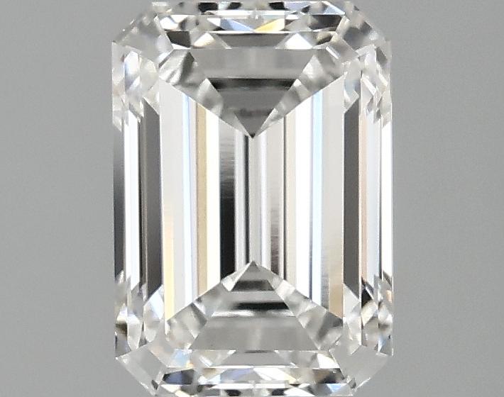1.98 Carat Emerald Shaped Ideal Cut VVS2 IGI Certified Lab Grown Diamond