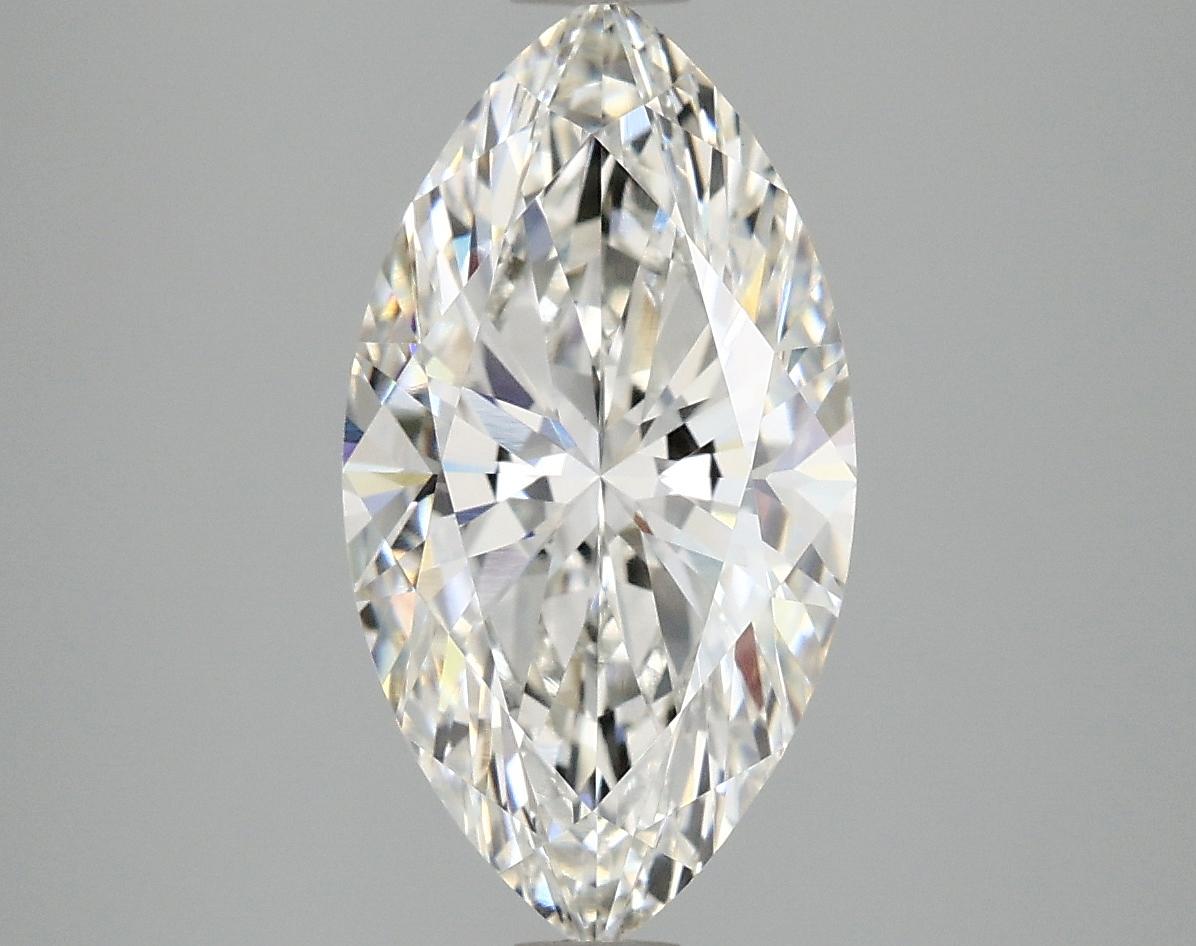 3.08 Carat Marquise Shaped Excellent Cut VVS2 IGI Certified Lab Grown Diamond