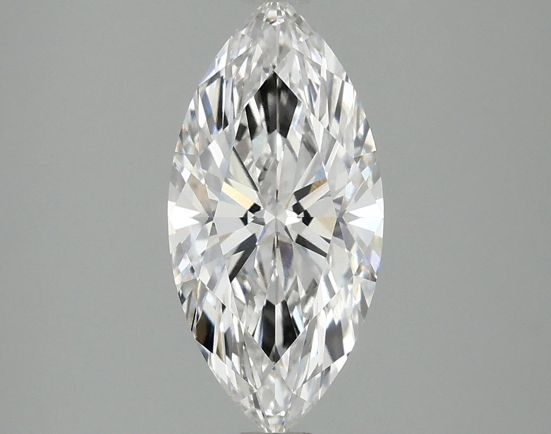 2.08 Carat Marquise Shaped Excellent Cut VVS2 IGI Certified Lab Grown Diamond