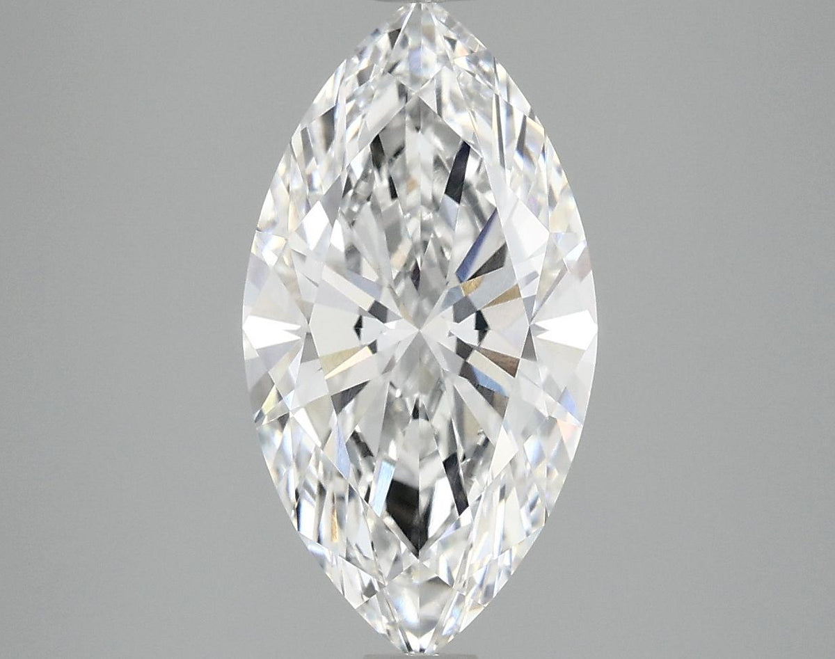 2.97 Carat Marquise Shaped Excellent Cut VS1 IGI Certified Lab Grown Diamond
