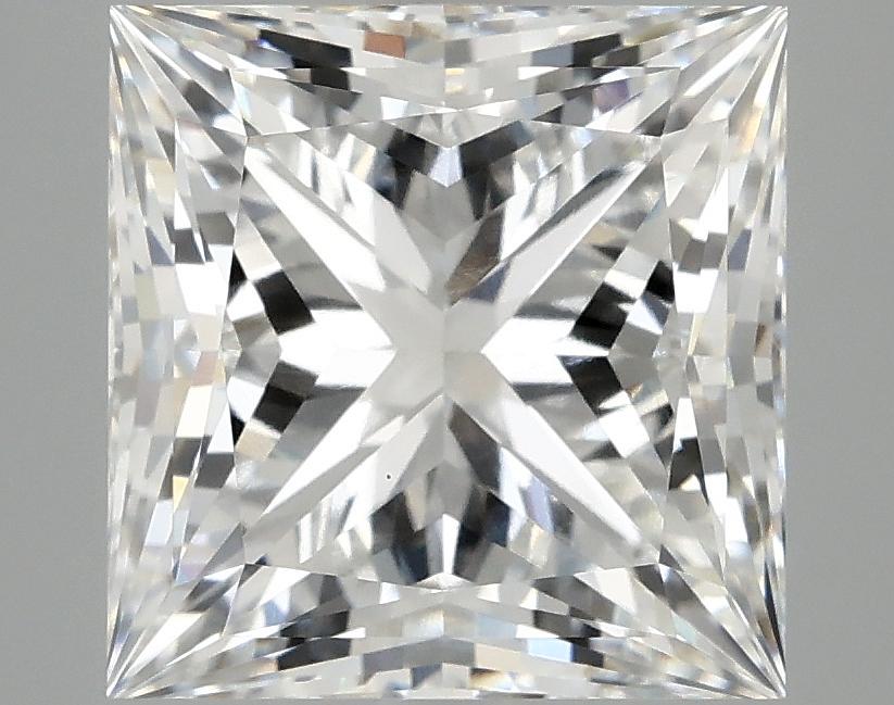 5.08 Carat Princess Shaped Ideal Cut VS1 IGI Certified Lab Grown Diamond
