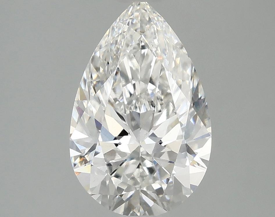 2.02 Carat Pear Shaped Ideal Cut VS2 IGI Certified Lab Grown Diamond