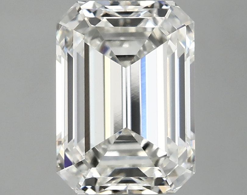 3.0 Carat Emerald Shaped Excellent Cut VVS2 IGI Certified Lab Grown Diamond
