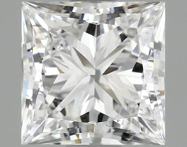 0.97 Carat Princess Shaped Ideal Cut VVS2 IGI Certified Lab Grown Diamond