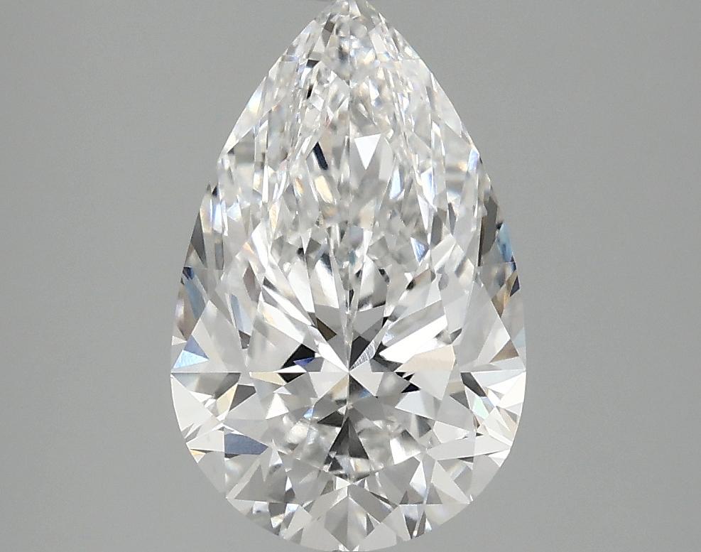 2.52 Carat Pear Shaped Ideal Cut VS1 IGI Certified Lab Grown Diamond