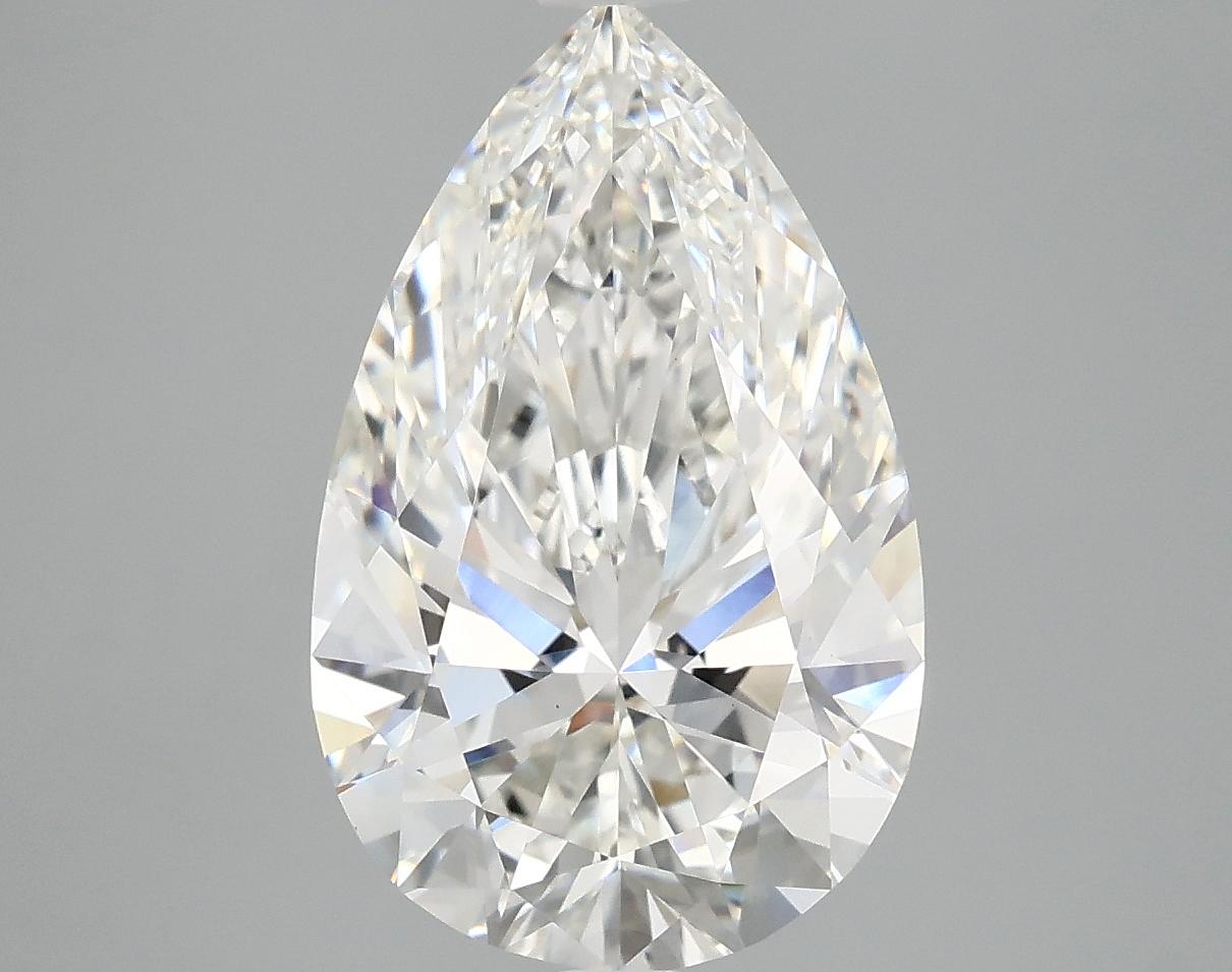 4.02 Carat Pear Shaped Ideal Cut VS1 IGI Certified Lab Grown Diamond