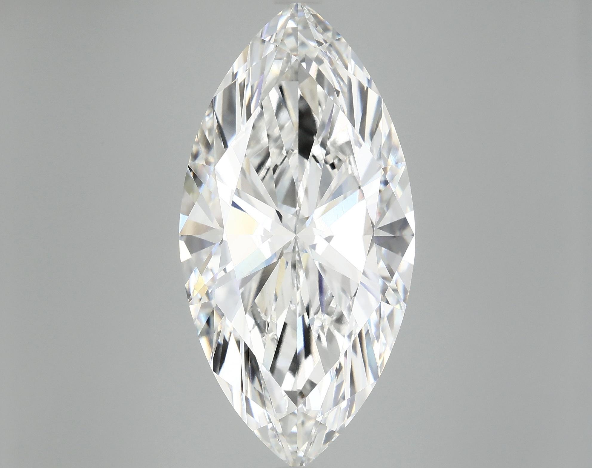 10.44 Carat Marquise Shaped Ideal Cut VVS2 IGI Certified Lab Grown Diamond