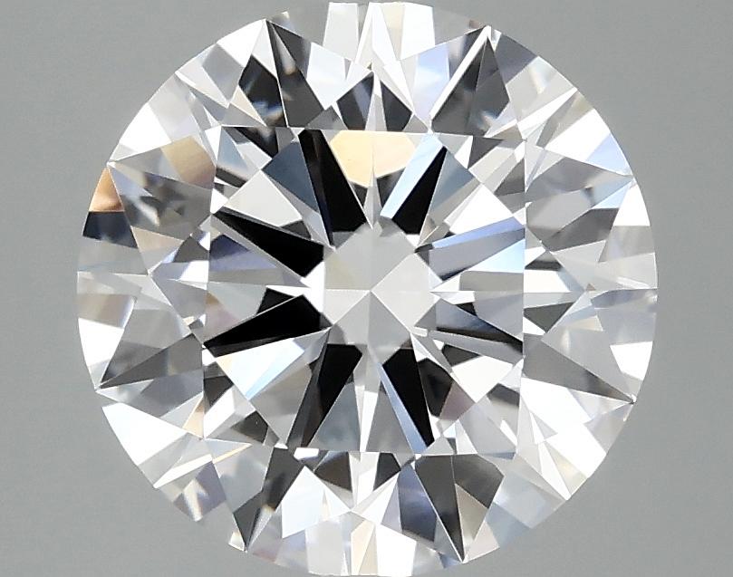 3.07 Carat Round Shaped Ideal Cut VVS2 IGI Certified Lab Grown Diamond