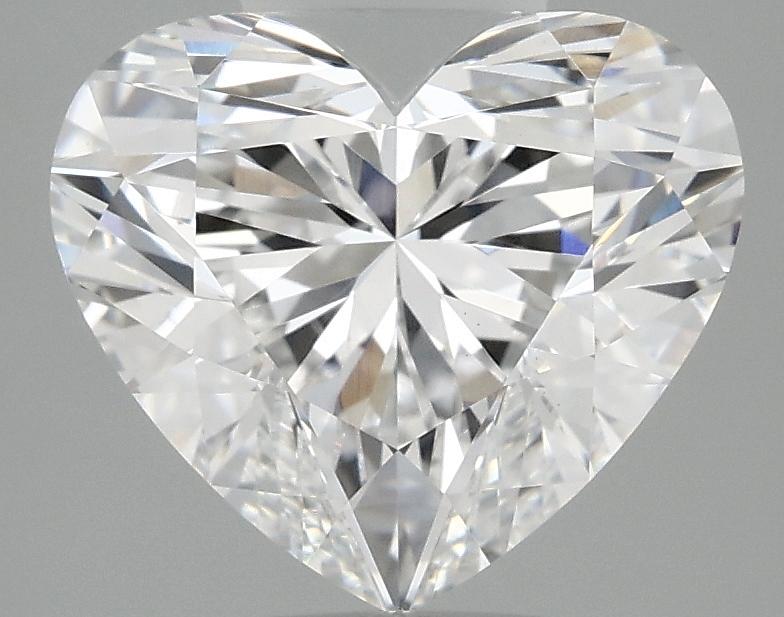 3.09 Carat Heart Shaped Ideal Cut VS1 IGI Certified Lab Grown Diamond