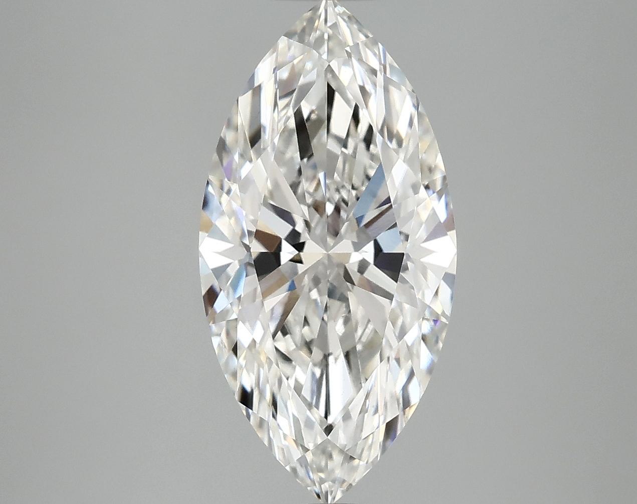 3.1 Carat Marquise Shaped Ideal Cut VS2 IGI Certified Lab Grown Diamond