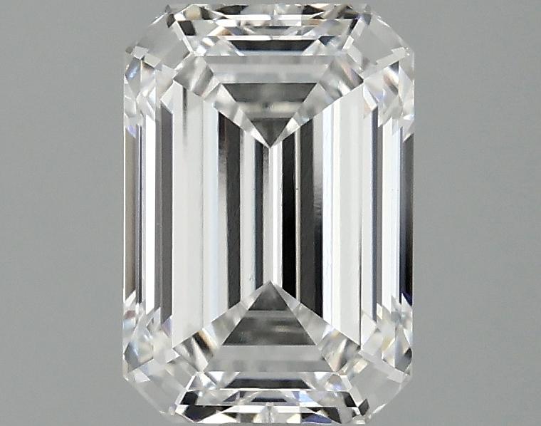 2.04 Carat Emerald Shaped Ideal Cut VVS2 IGI Certified Lab Grown Diamond