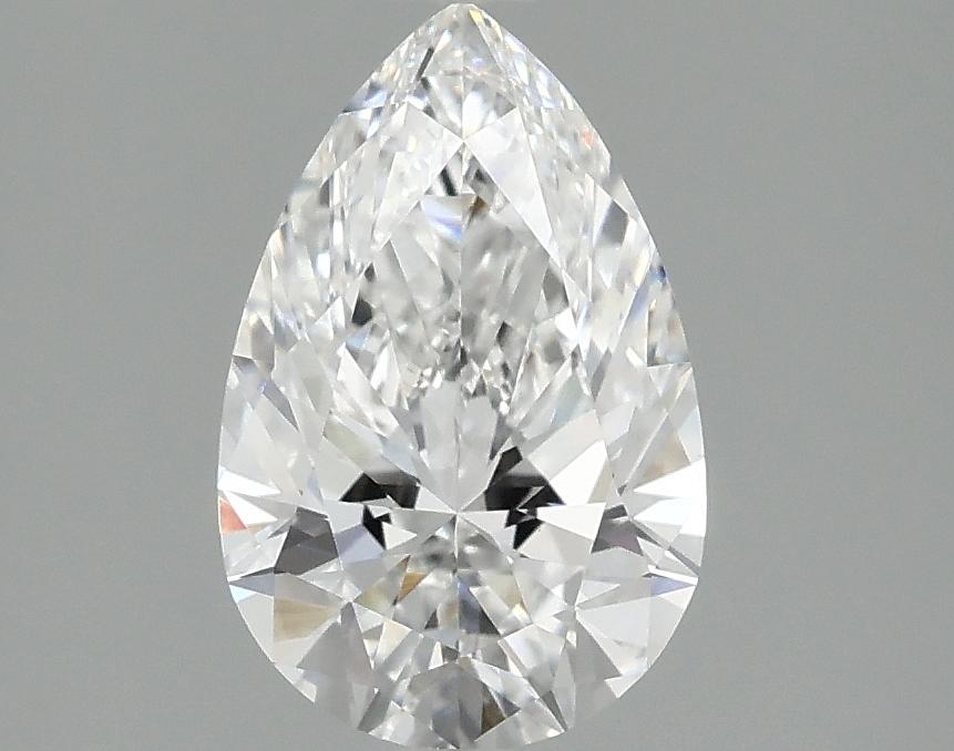 1.56 Carat Pear Shaped Ideal Cut VVS2 IGI Certified Lab Grown Diamond