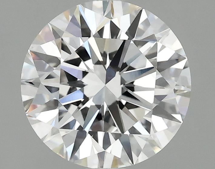 2.07 Carat Round Shaped Ideal Cut VVS2 IGI Certified Lab Grown Diamond